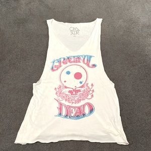 Grateful dead sleeveless top
